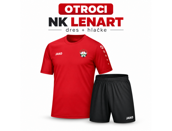 Otroški komplet NK Lenart – dres + hlačke
