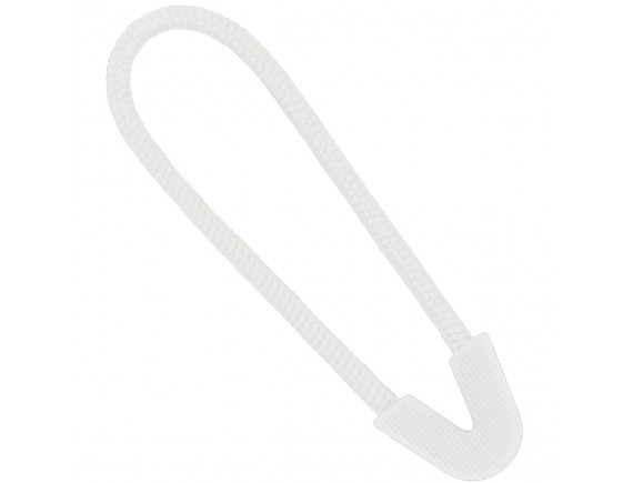 JAKO drsnik za zadrgo - bela 000