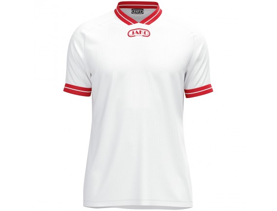 Dres Retro - bela/rdeča 004