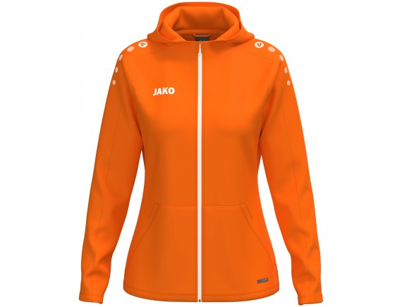 Ženska jakna s kapuco One - oranžna 350