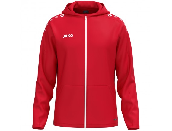 Jakna s kapuco One - rdeča 100