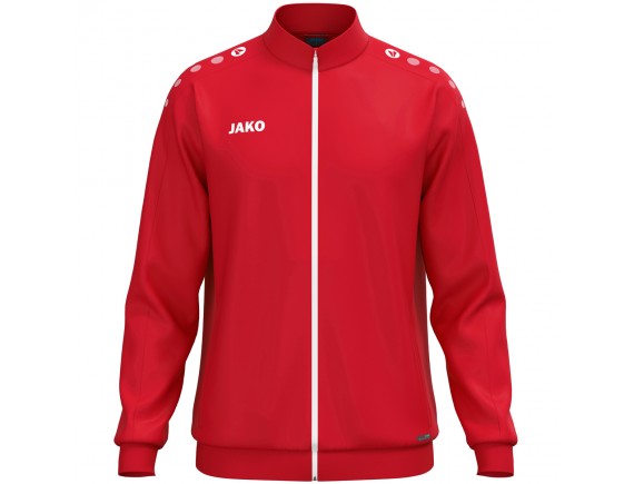 Otroška trenirka One zgornji del - rdeča 100