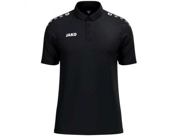 Bombažna polo majica One - črna 800