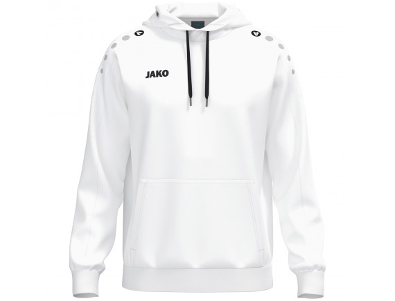 Pulover s kapuco One - bela 000