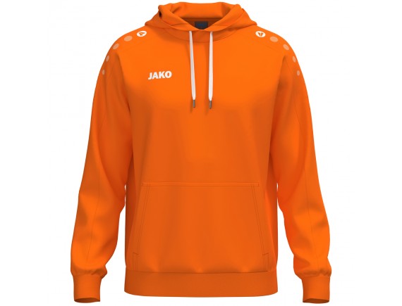 Pulover s kapuco One - oranžna 350