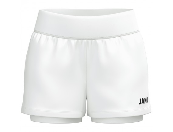 Ženske 2-IN-1 kratke hlače One - bela 000