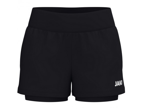 Ženske 2-IN-1 kratke hlače One - črna 800