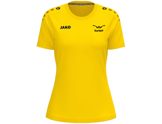 Ženska bombažna kratka majica One rumena - PAK