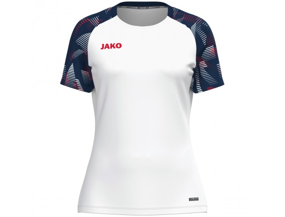 Ženska T-shirt majica Sonic - bela mornarsko modra 039