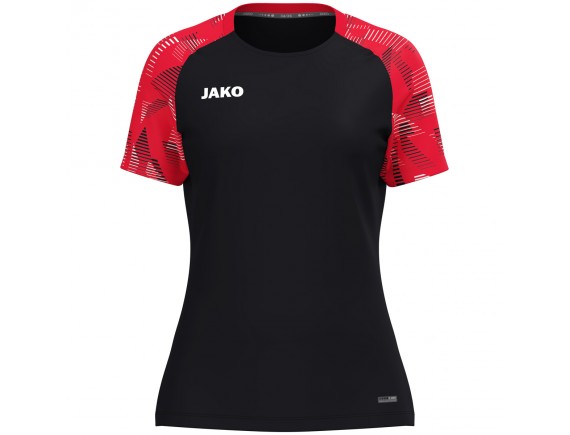 Ženska T-shirt majica Sonic - črna rdeča 812