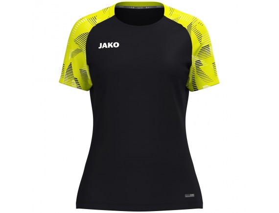 Ženska T-shirt majica Sonic - črna neon rumena 819