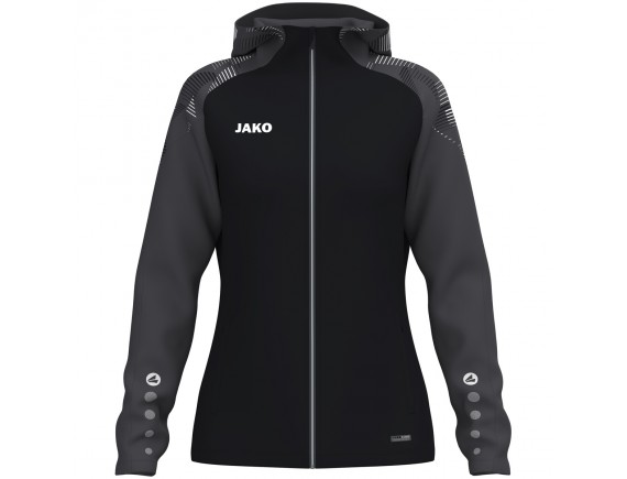 Ženska jakna s kapuco Sonic - črna 801