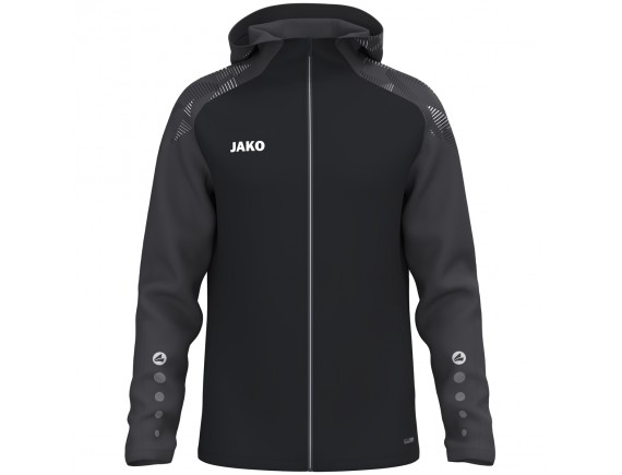 Jakna s kapuco Sonic - črna 801