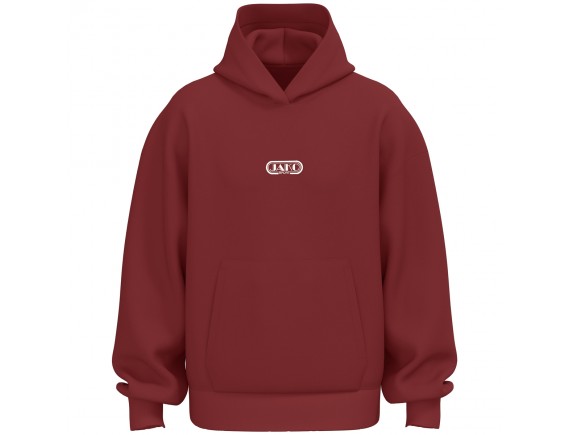 Pulover s kapuco Wardrobe - rubin 156