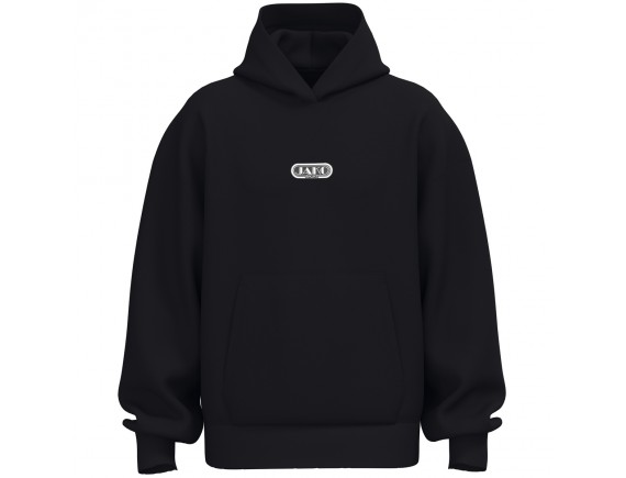 Pulover s kapuco Wardrobe - črna 800