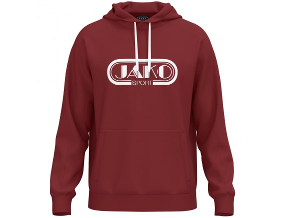 Otroški pulover s kapuco Promo - rubin 156