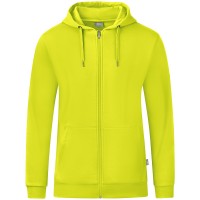 Jopica s kapuco Organic - lime rumena 270