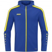 Jakna s kapuco POWER - modra 404