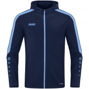 Jakna s kapuco POWER - modra 910