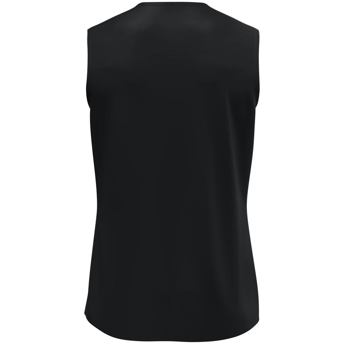 Ženski tanktop UNI, črn, hrbtna stran